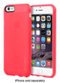 Incipio - NGP Case for Apple® iPhone® 6 and 6s - Translucent Neon Red-Front_Standard