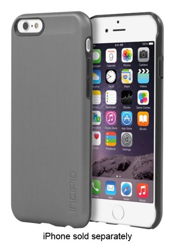  Incipio - feather SHINE Case for Apple® iPhone® 6 and 6s - Gunmetal