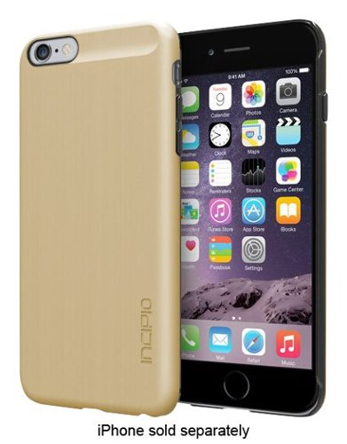Incipio - feather SHINE Case for Apple® iPhone® 6 Plus - Gold-Front_Standard 