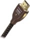 AudioQuest - Chocolate 3'4" 4K Ultra HD HDMI Cable - Black/Brown-Front_Standard 