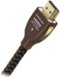 AudioQuest - Chocolate 3'4" 4K Ultra HD HDMI Cable - Black/Brown-Front_Standard