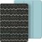 Belkin - Reversible Wavy Cover for Apple® iPad® Air 2 - Black/Baby Blue-Front_Standard