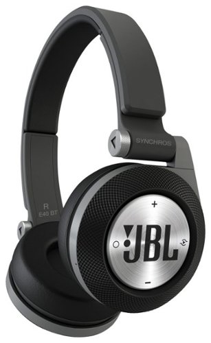 JBL - On-Ear Bluetooth Headphones - Black-Front_Standard 