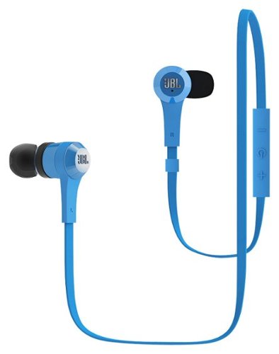 JBL - Bluetooth Wireless Stereo Earbud Headphones - Blue-Front_Standard 