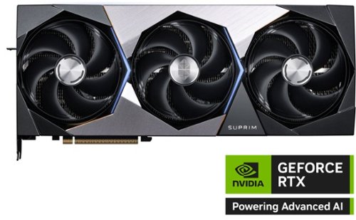 MSI NVIDIA GeForce GeForce RTX 5090 32G SURPIM SOC 32GB GDDR7 PCI Express Gen 5 Graphics Card - Black WORLDWIDE DELIVERY