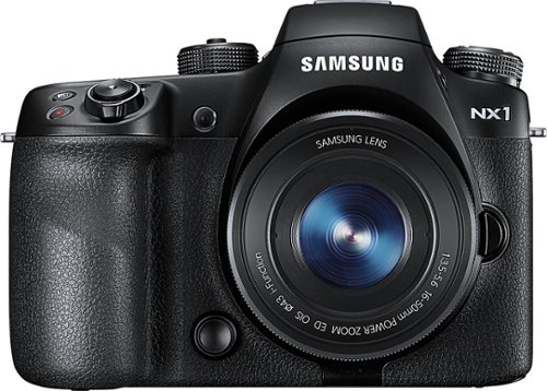  Samsung - NX1 Mirrorless Camera with 16-50mm Power Zoom ED OIS Lens - Black