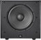 JBL - Arena S10 10" 200W Powered Subwoofer - Black-Front_Standard