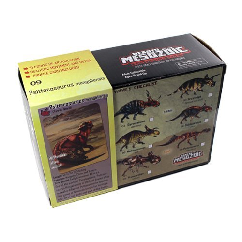 Creative Beast Studio Beasts of the Mesozoic: Dinosaur Figure - Psittacosaurus Mongoliensis (Bundle -Box & Base) BUY ONLINE