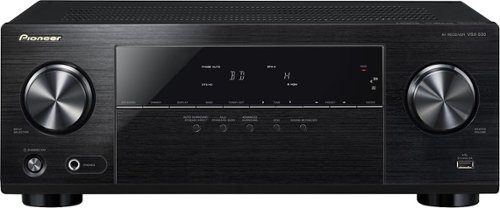  Pioneer - 5.1-Ch. 4K Ultra HD and 3D Pass-Through A/V Home Theater Receiver - Black