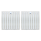 Zephyr - Hybrid Baffle Filter Kit for Range Hoods - Stainless Steel-Front_Standard
