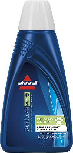  BISSELL - 32 oz. 2X Ultra Pet Stain &amp; Odor Advanced Formula Carpet &amp; Upholstery Cleaner - Blue