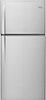 Whirlpool - 19.3 Cu. Ft. Top-Freezer Refrigerator - Monochromatic stainless steel-Front_Standard 