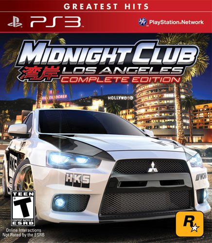  Midnight Club: Los Angeles Complete Edition Greatest Hits - PlayStation 3