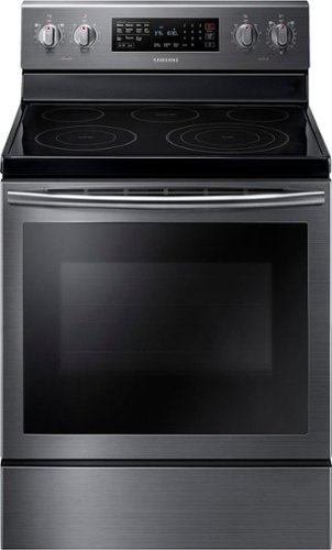  Samsung - 5.9 Cu. Ft. Self-Cleaning Freestanding Electric Convection Range