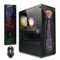 STGAubron - Prebuilt Gaming PC, Radeon RX 580 8G GDDR5, AMD Athlon 3000G 3.5Ghz, 16G DDR4 RAM, 512G SSD, Windows 11 Home - Black-Front_Standard