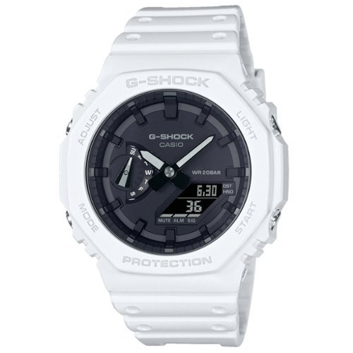 Casio - Men's G-Shock Dial Watch - GA2100-7A - Black-Front_Standard 