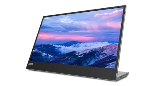  Lenovo - L15 15.6&quot; IPS LED FHD USB-C Portable Monitor - Silver