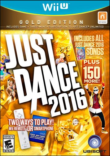  Just Dance 2016: Gold Edition - Nintendo Wii U