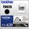 Brother - TN620 Toner Cartridge - Black-Front_Standard