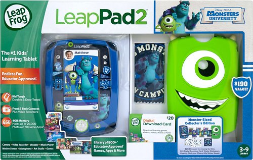  LeapFrog - LeapPad2 Monsters U Bundle - Blue