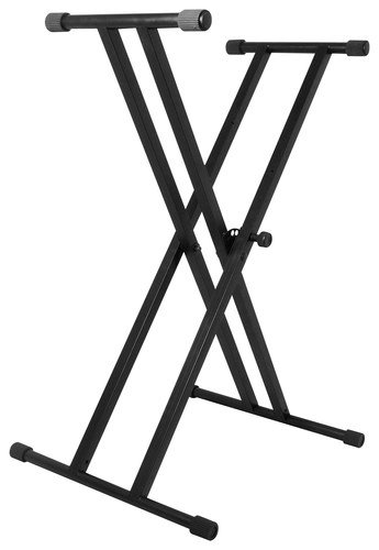  On-Stage - Double-X Keyboard Stand - Black