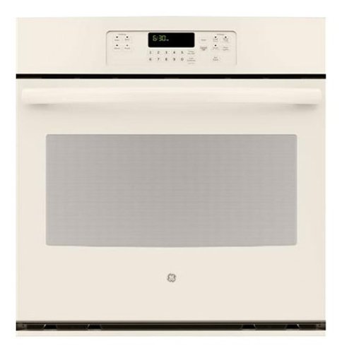 GE - 30" Built-In Single Electric Wall Oven - Bisque-Front_Standard 
