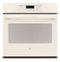GE - 30" Built-In Single Electric Wall Oven - Bisque-Front_Standard