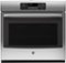 GE - 30" Built-In Single Electric Wall Oven - Stainless Steel-Front_Standard