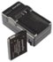 Digipower - KBP-CN6L Battery Charger and Lithium-Ion Battery for select Canon Digtial Cameras - Black-Front_Standard