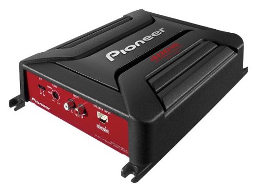Pioneer - 180W Class AB Bridgeable 2-Channel Amplifier - Black-Front_Standard 