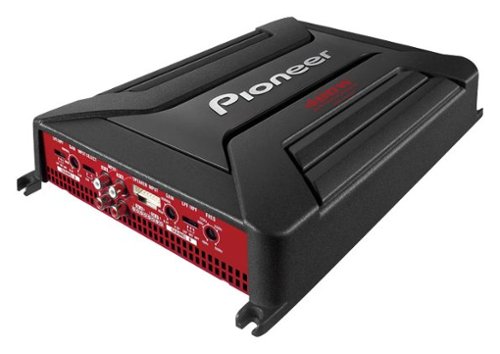 Pioneer - 240W Class AB Bridgeable Multichannel Amplifier - Black-Front_Standard 