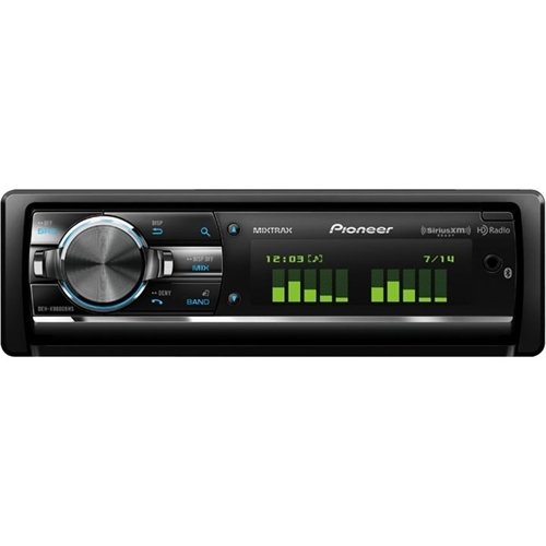  Pioneer - In-Dash CD/DM Receiver - Built-in Bluetooth - Satellite Radio-ready with Detachable Faceplate - Black