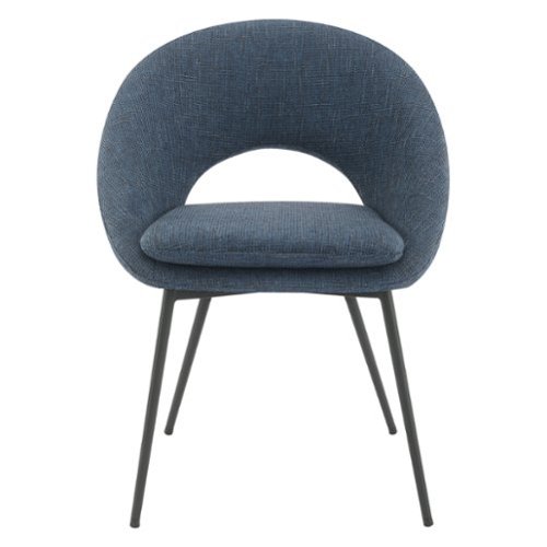 OSP Home Furnishings - Millie Accent /Dining Chair - Navy/ Black
