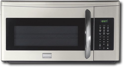 Frigidaire - Gallery 1.7 Cu. Ft. Over-the-Range Microwave - Silver Mist-Front_Standard 