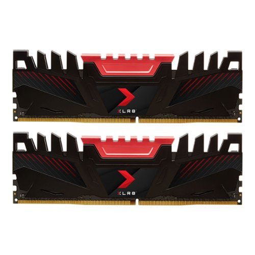 PNY XLR8 Gaming 16GB (2x8GB) 3200MHz DDR4 DRAM (PC4-25600) CL16 1.35V Dual Channel UDIMM Desktop Memory Kit