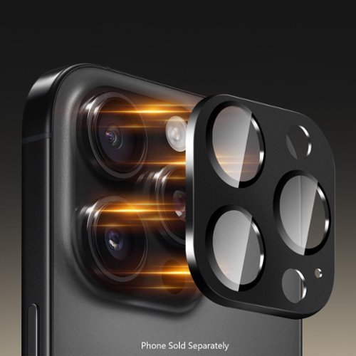 SaharaCase Ultra-Strong Camera Lens Protector for Apple iPhone 16 Pro and 16 Pro Max (2-Pack) - Black HOW TO BUY