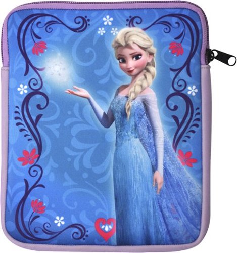  eKids - Disney Frozen Sleeve for Most Tablets and E-Readers Up to 7&quot; - Blue