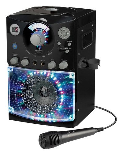  Singing Machine - CD+G/MP3 Player Karaoke System - Black