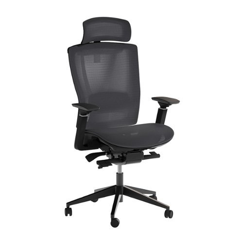  Autonomous - ErgoChair Pro Office Chair Lumbar Support Mesh - Black