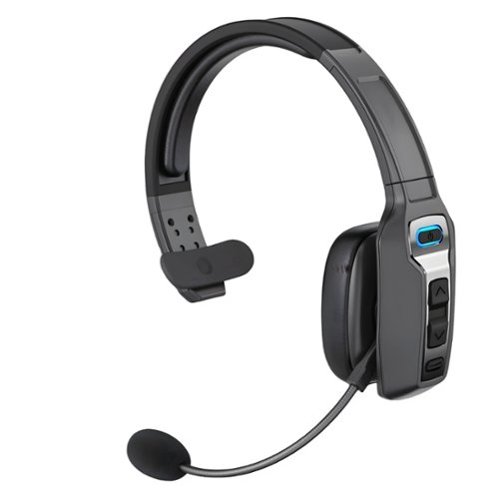 Kitcheniva - 5.2 Wireless Bluetooth Headset With Noise Cancelling Mic For Phones PC - Black/Gray-Front_Standard 