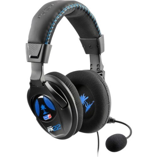  Turtle Beach - Refurbished Ear Force PX22 Amplified Universal Gaming Headset - Black/Blue