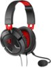 Turtle Beach - EAR FORCE Recon 50 Over-the-Ear Gaming Headset for PC, PS4, Xbox One, and Mobile - Black/Red-Front_Standard
