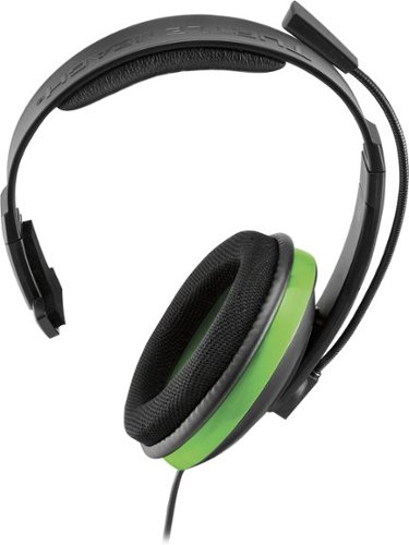  Turtle Beach - EAR FORCE Recon 30X Over-the-Ear Gaming Headset for Xbox One, PS4, PC and Mobile - Black/Green