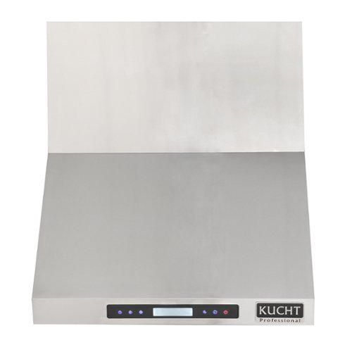 Kucht - 30 inches - Externally Vented - Wall Range Hood - Stainless Steel-Front_Standard 