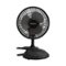 Holmes - 6" Table Fan - Black-Front_Standard