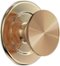 PopSockets - MagSafe PopGrip Universal Magnetic Grip & Stand with Adapter Ring for Cell Phones - Alum Radial Gold-Front_Standard