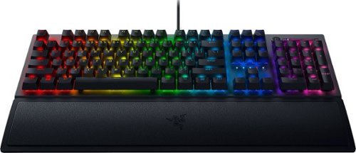 Razer Blackwidow V3 Full Size Wired Mechanical Green Clicky Tactile Switch Gaming Keyboard with Chroma RGB Backlighting - Black WHERE TO BUY
