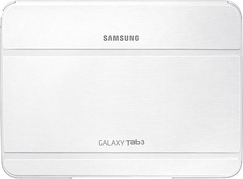  Book Cover for Samsung Galaxy Tab 3 10.1 - White