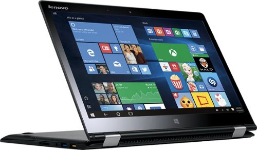 Lenovo - Yoga 3 2-in-1 14&quot; Touch-Screen Laptop - Intel Core i5 - 8GB Memory - 256GB Solid State Drive - Black