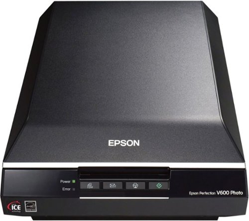 Image of Epson - Perfection V600 Photo Scanner - Black